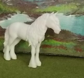 Witte Fries 11 (zo groot als Schleich)