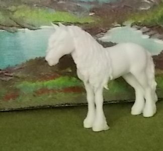 Witte Fries 12 (zo groot als Schleich)