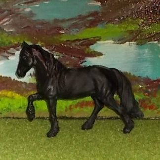 Fries paard 6  (zo groot als Schleich)