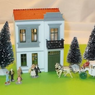 Klein Frans huis met balkon HO